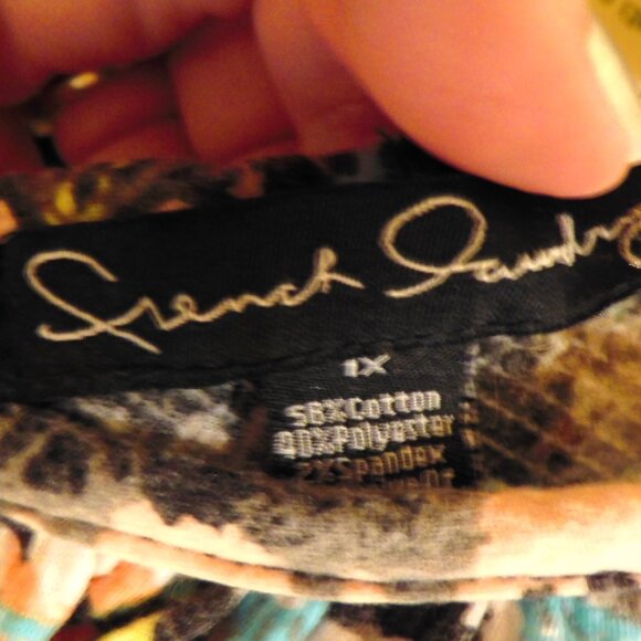 BEAUTIFUL "FRENCH LAUNDRY" WOMEN'S TOP SIZE 1X - Picture 2 of 5